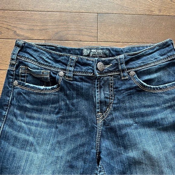 Silver Jean Shorts - Picture 3 of 13